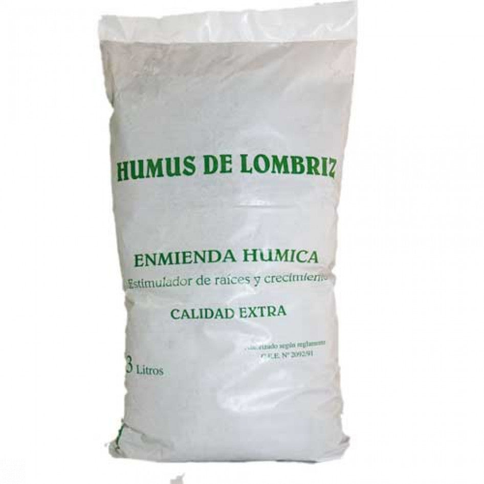 HUMUS DE LOMBRIZ CALIDAD EXTRA 25L