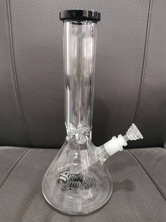 Bong 33cm SUPER SMOKERS cristal