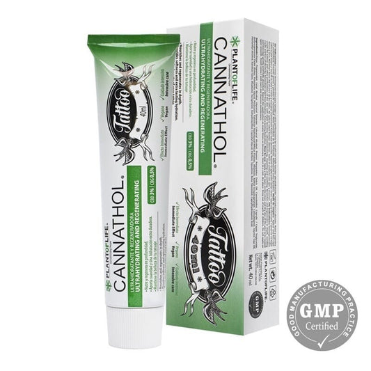 Crema para TATUAJES CANNATHOL CBD+CBG