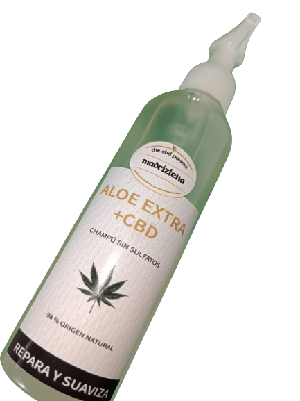 Champú  ALOE EXTRA+CBD sin sulfatos