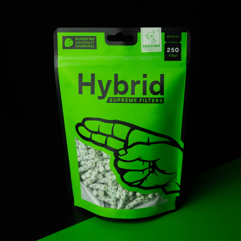 Filtros de carbón activado con celulosa HYBRID SUPREME FILTER 6.4mm