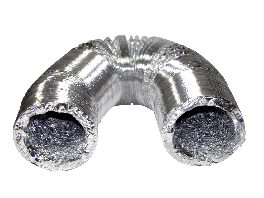 Conductos de ventilación de Aluminio varias medidas sin aislar