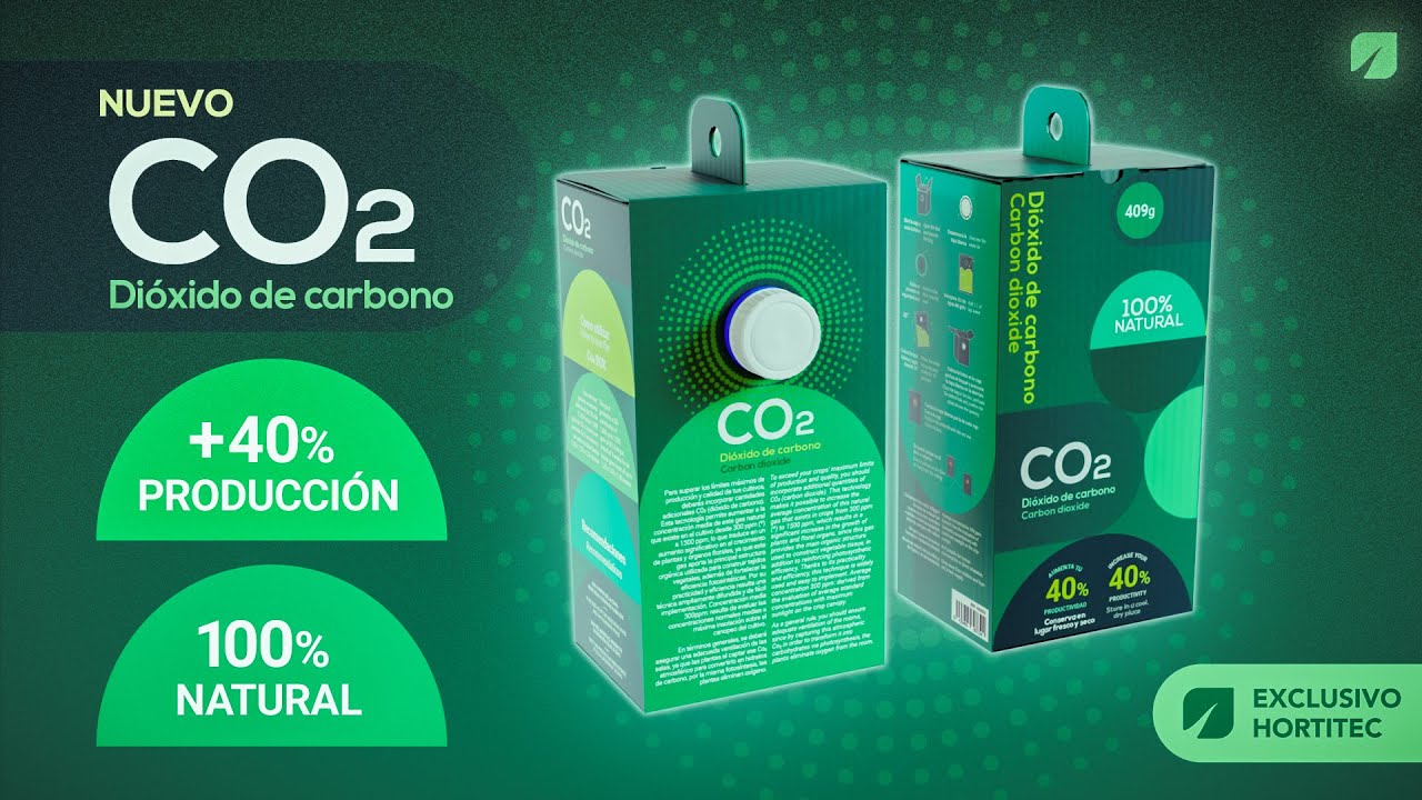 CO2 dióxido de carbono 100%natural